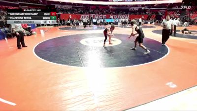 3A 175 lbs Cons. Round 2 - Christian Wittkamp, Fox Lake (Grant) vs Vincenzo Testa, Aurora (Marmion Academy)