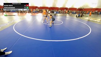 138 lbs Round 3 (10 Team) - Olivia Tofte, Cambridge-Isanti vs Katie Davidson, Geneseo