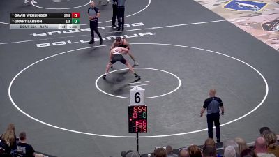 Quarterfinal - Grant Larson, Lennox vs Gavin Werlinger, Sturgis Brown