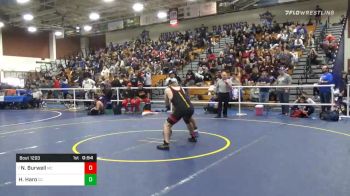 182 lbs Consolation - Nick Burwell, Mt. Carmel vs Hector Haro, Cathedral City