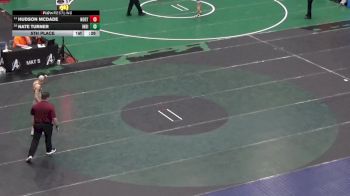 132 lbs 5th Place - Hudson McDade, Northern York vs Nate Turner, Indiana
