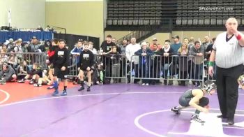 69 lbs Final - Tanner Guenot, M2 TC Blue ES vs Cooper McArthur, GA Justice Takedown ES