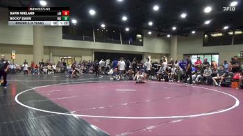 150 lbs Round 5 (6 Team) - Davin Wieland, Alabama Elite Black vs Rocky Davis, Indy WC