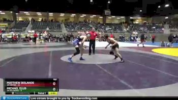 160 lbs Round 2 (4 Team) - Matthew Bolanos, 5A Crater vs Michael Ellis, 5A Hillsboro