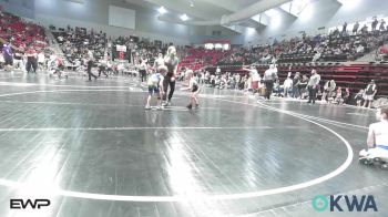 40 lbs Consi Of 8 #2 - Wilder Porter, Mannford Pirate Youth Wrestling vs Liam Orrel, Berryhill Wrestling Club