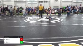 50-B lbs 5th Place - Grayson Bish, PA vs Sawyer Flinn, WV