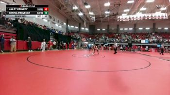120 lbs Semifinal - Geneva Provence, Arlington Martin vs Hailey Kennedy, Coppell