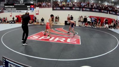 57 kg Cons. Round 3 - Dale O'Blia, Wrestling Academy Of The Rockies vs Ayden Dodd, Perrysburg Wrestling Club