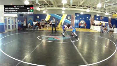 106 lbs Round 1 (8 Team) - Brayden Hodges, Wakulla WC vs Ethan Carrillo, Westside Wrestling