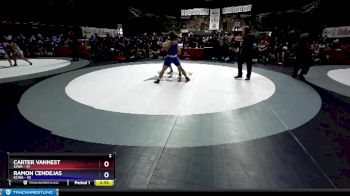 182 lbs Round 3 (16 Team) - Carter Vannest, SJWA vs Ramon Cendejas, KCWA