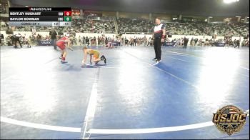 73 lbs Consi Of 4 - Bentley Hughart, Raw Wrestling Club vs Baylor Bowman, Columbus Wrestling Club