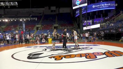 100 lbs Cons 4 - Drew Dawson, OR vs Ethan Humphrey, IA