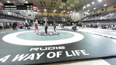 285 lbs Consi Of 16 #2 - James Trainer, Montgomery Bell Academy vs Samar Hunter, Long Island Lutheran