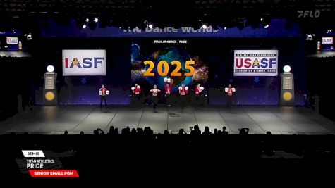 Titan Athletics - Pride [2025 Senior Small Pom Semis] 2025 The Dance Worlds