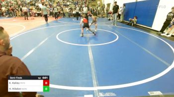 66 lbs Semifinal - Kaisen Kelley, Pryor Tigers vs Henry Hibdon, Barnsdall Youth Wrestling