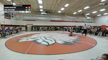 190 lbs Round 5 (6 Team) - Joel Williams, Glenrock vs Ayden Sanchez, Riverton