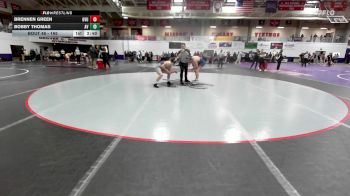 165 lbs Champ. Round 1 - Brennen Green, Grand View Unattached vs Bobby Thomas, Avila