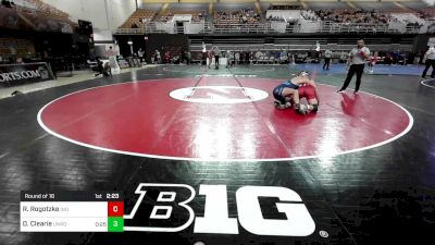 184 lbs Round Of 16 - Roman Rogotzke, Indiana vs Drew Clearie, Unrostered