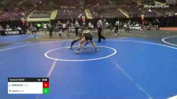 120 lbs Consi Of 16 #2 - James Maheras, Stampede vs Nathan Curry, Bear Claw WC