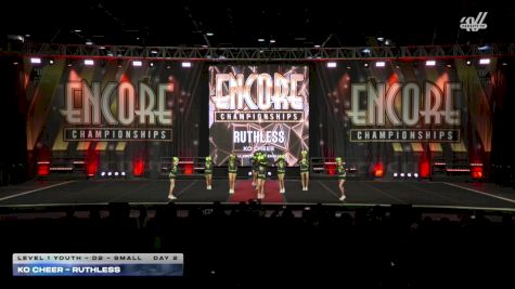 KO Cheer - Ruthless [2025 L1 Youth - D2 - Small Day 2] 2025 Encore Grand Nationals