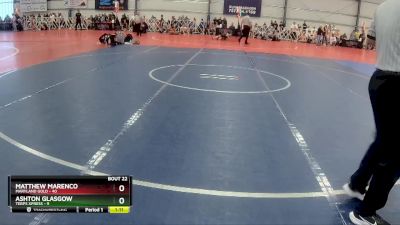 110 lbs Rd# 9- 2:15pm Saturday Final Pool - Ashton Glasgow, Terps Xpress vs Matthew Marenco, Maryland GOLD