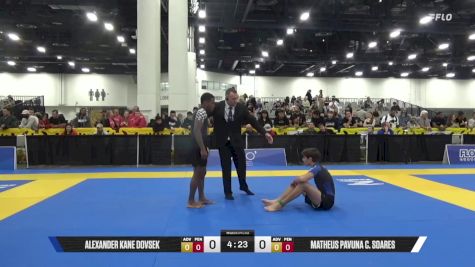 Matheus Pavuna C. Soares vs Alexander Kane Dovsek 2025 World IBJJF Jiu-Jitsu No-Gi Championship