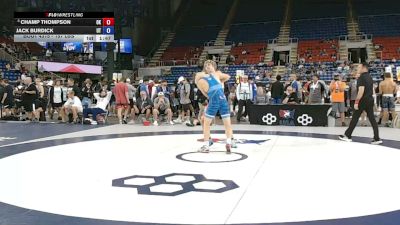 157 lbs Champ. Rd Of 32 - Champ Thompson, Oklahoma vs Jack Burdick, Utah