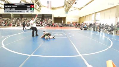 63-M lbs Round Of 16 - Patrick Kobus, Rhino Wrestling vs Austin Luks, South Plainfield