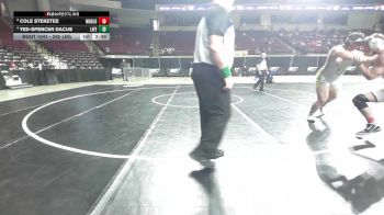 285 lbs Consolation - Cole Steketee, Menlo vs Ted-Spencer Dacus, Life