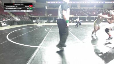 285 lbs Consolation - Cole Steketee, Menlo vs Ted-Spencer Dacus, Life