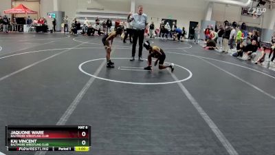 70 lbs Cons. Semi - Kai Vincent, Baltimore Wrestling Club vs JaQuone Ware, Baltimore Wrestling Club