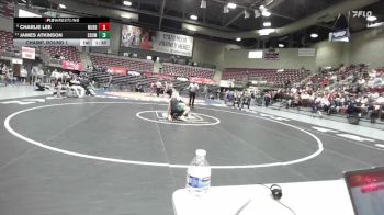 2A 120 lbs Champ. Round 1 - James Atkinson, South Summit vs Charlie Lee, Millard