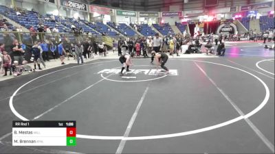 100 lbs Rr Rnd 1 - Blake Mestas, Valley WC vs Milo Brennan, Athlos WC