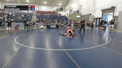 175 lbs Champ. Rd Of 32 - Ryan Fencil, Gilbert Wrestling Club vs Mark Rebolloso, Revival