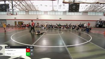 80 lbs Semifinal - Hunter Pierson, Indiana Outlaws Black vs Isaiah Perez, Team Gotcha