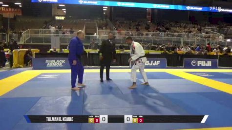 Ricardo Borges Bortoluzzi vs Tillman B. Keadle 2025 Pan Jiu Jitsu IBJJF Championship