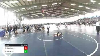 86 lbs Rr Rnd 3 - Sophia Hennigh, La Familia NM vs Randall Shaver, Nxt Level Wr Ac