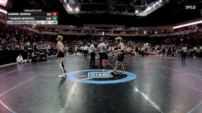 5A 133 lbs Champ. Round 1 - Damian Montoya, Alamogordo vs Gabriel Serros, Volcano Vista