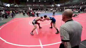 184 lbs Semifinal - Austin Coy, Las Animas WC vs Rafe Hutches, Gorilla Bear WC