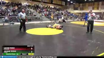 126 lbs Semifinal - George Rosas, Clovis vs Jacob Perez, Monache