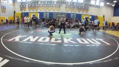 132 lbs Champ Round 1 (16 Team) - Joe Oymayan, Buchholz vs Antonio Mills, Athens Christian