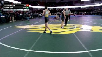 106 lbs Cons. Semi - Owen West, Borah vs Jacob Ostoja, Meridian