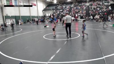 60 lbs Quarterfinal - Eli Ide, HAWK vs Damani Sanders, Sherman Challengers