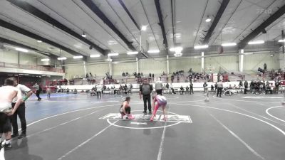 123 lbs Consolation - CeJae Snyder, Southwest Hammers vs Paislee Mestas, Southwest Hammers