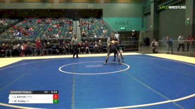 141 lbs Q - Jaydin Eierman, Missouri vs Matt Findlay, UN-Utah Valley