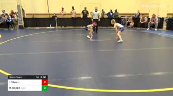 70 lbs Semifinal - Isla Silva, Mt. Lebanon vs Mackenzie Gappa, Quakertown