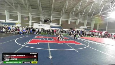 175 lbs Cons. Round 4 - Titan Hunter, Beaver vs Christopher Rowden, Mountain Home