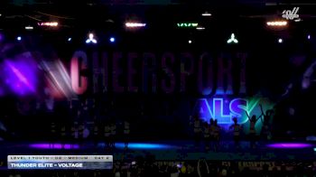 Thunder Elite - Voltage [2026 L1 Youth - D2 - Medium Day 2] 2026 CHEERSPORT National All Star Cheerleading Championship