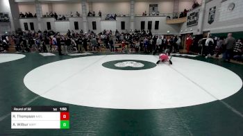 190 lbs Round Of 32 - Ryan Thompson, North Attleborough vs Austin Wilbur, Norton