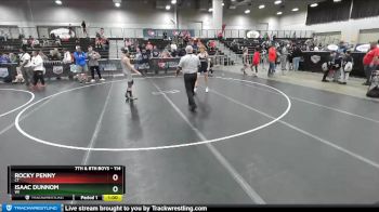 114 lbs Cons. Round 3 - Rocky Penny, CT vs Isaac Dunnom, WI